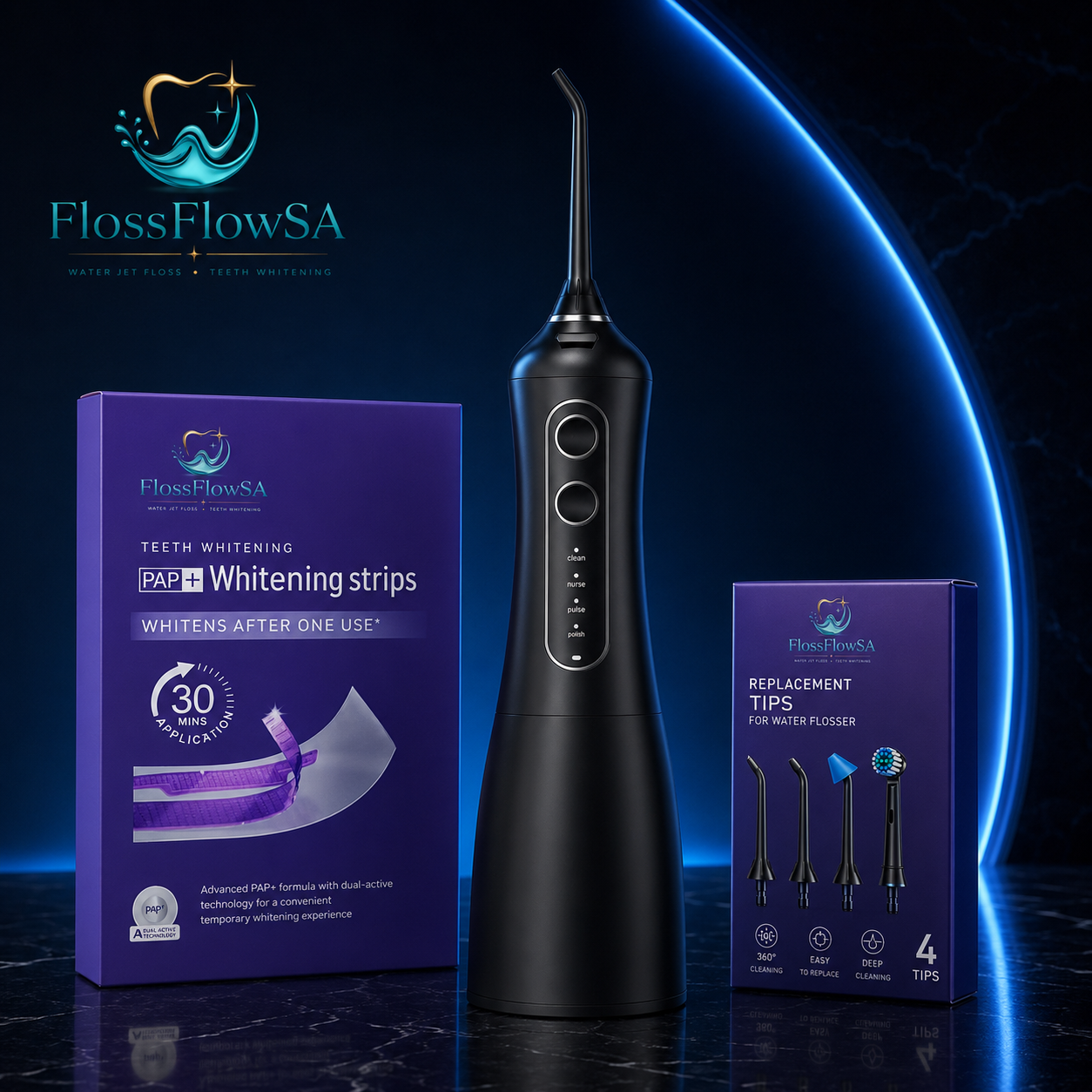 The Complete Smile Kit Pro — Pro + Whitening Strips Bundle ✔ MOST POPULAR