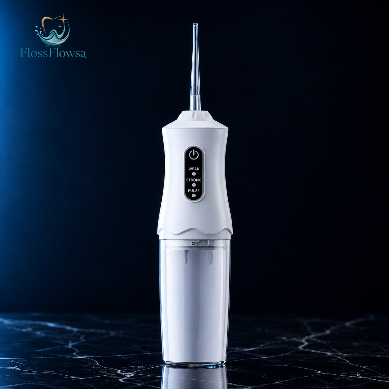 FlossFlow Classic — Cordless Water Flosser (White)